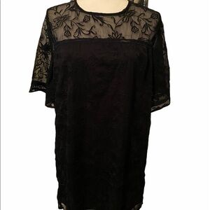 Lucca couture black dress medium